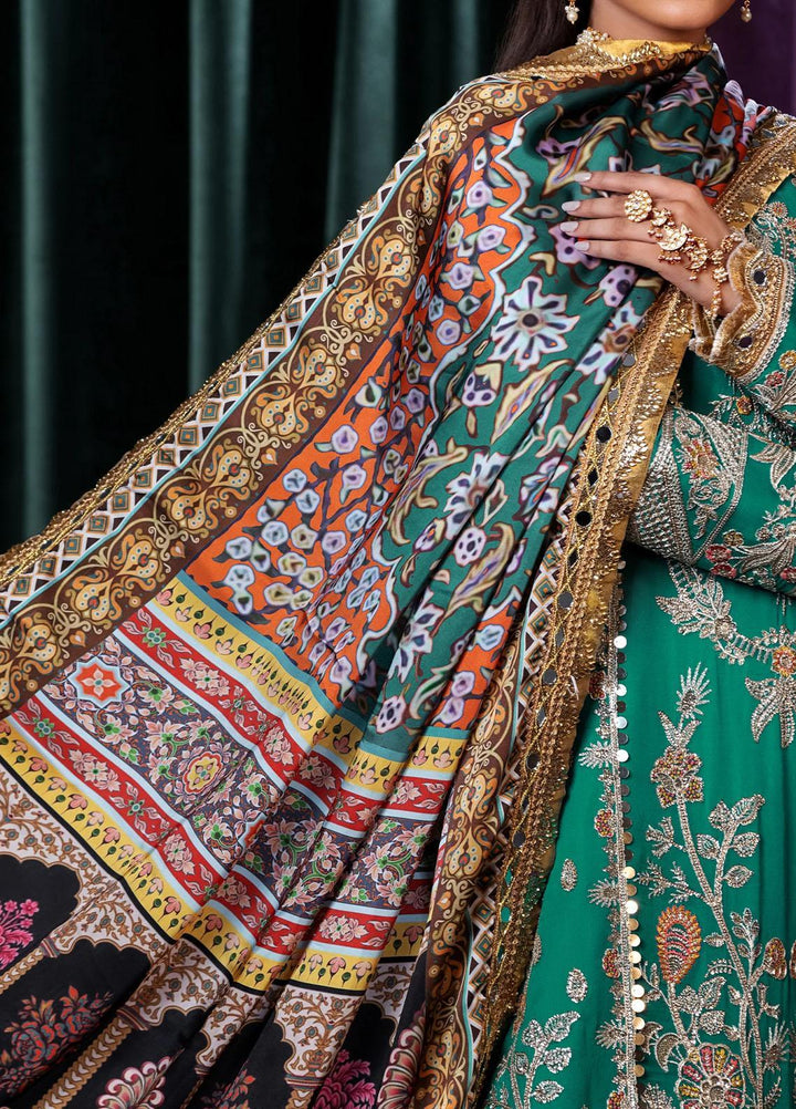 Mijwan By Maryum N Maria Embroidered Chiffon Suits Unstitched 3 Piece MNM23MJ MFD0127 Celine - Festive Collection