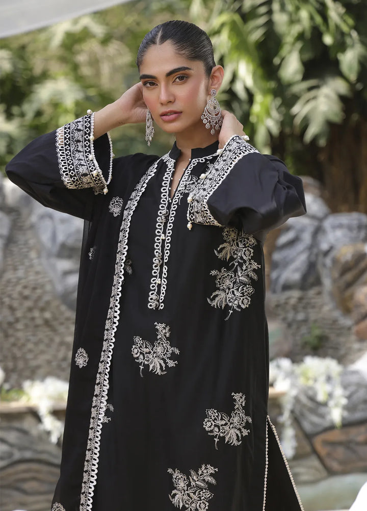 Mina by Salitex Embroidered Cambric Suits Unstitched 3 Piece SUNW24MI077UT - Fall Collection