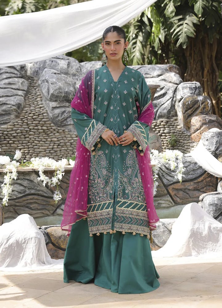 Mina by Salitex Embroidered Cambric Suits Unstitched 3 Piece SUNW24MI083UT - Fall Collection