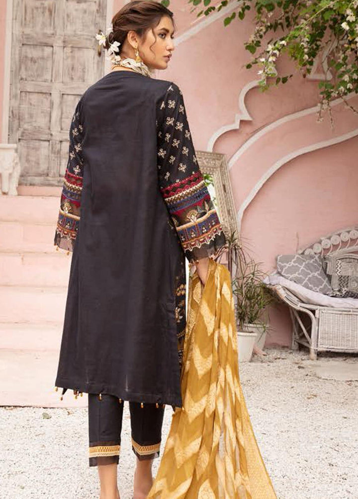 Mina by Riaz Arts Embroidered Lawn Suits Unstitched 3 Piece RA21SM SL-07 - Summer Collection