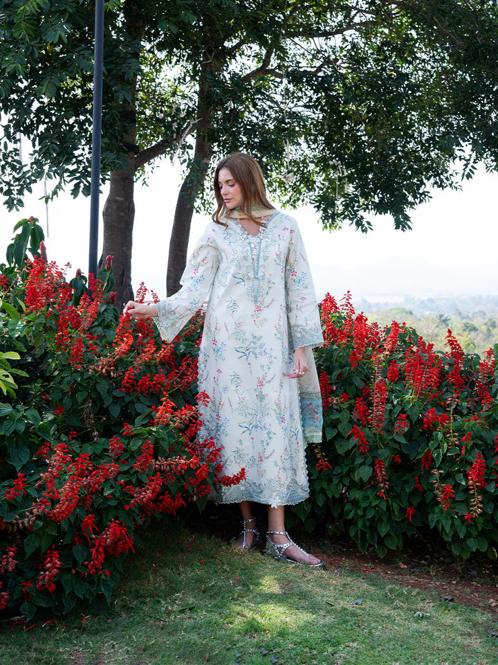 The Scent Of Summers by Yards Unstitched Embroidered Lawn 3 Piece Suit Minted Daydream Casual Collection