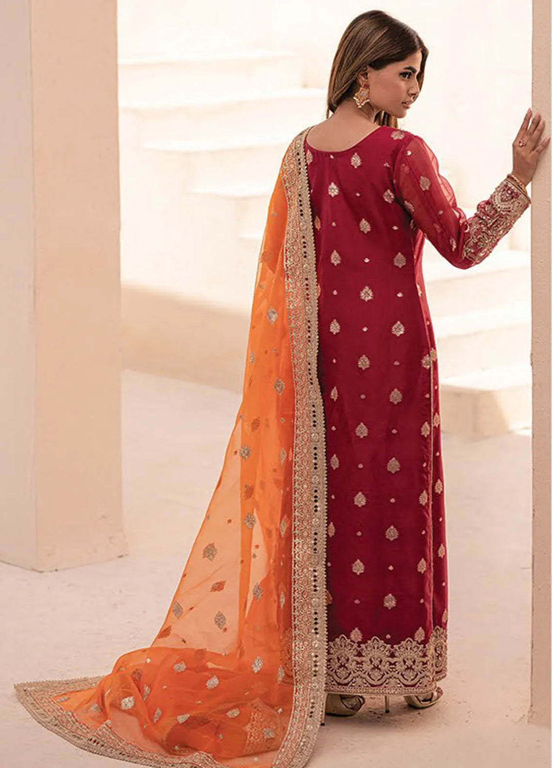 Miorah By House Of Nawab Embroidered Suit Unstitched 3 Piece HON24M D-2 Tanya B - Festive Collection