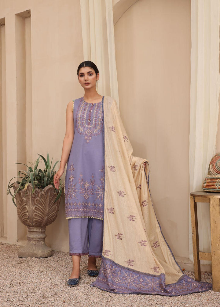 Mirha by Humdum Embroidered Lawn Suits Unstitched 3 Piece HD22M 08 - Summer Collection