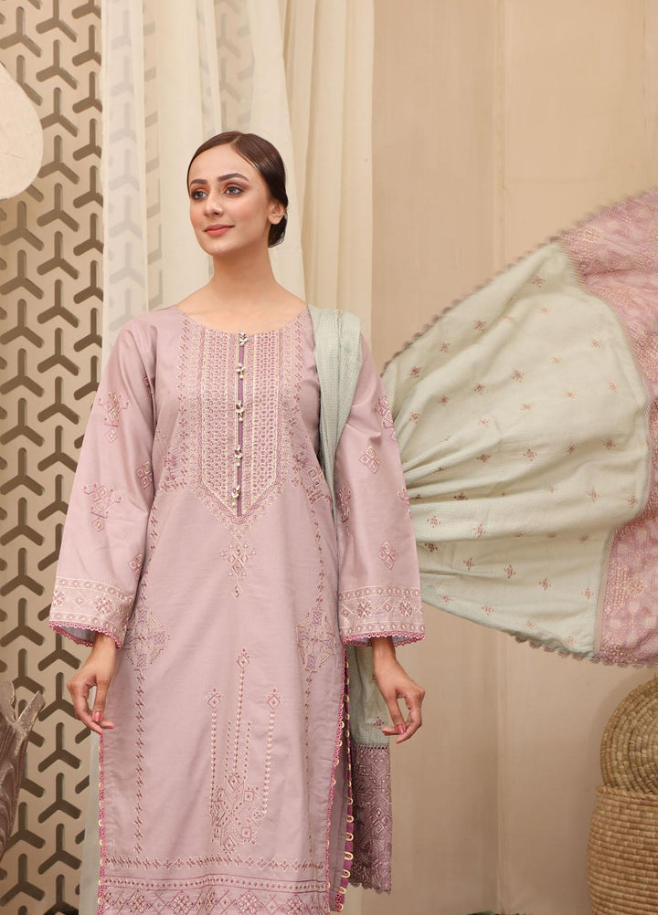 Mirha by Humdum Embroidered Lawn Suits Unstitched 3 Piece HD22M 09 - Summer Collection
