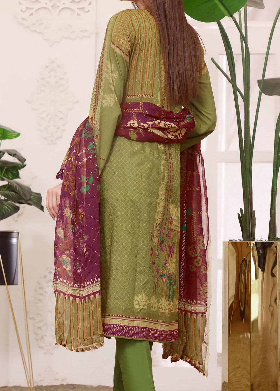 Misaal By VS Textiles Embroidered Lawn Suits Unstitched 3 Piece VS22ME 06 - Summer Collection