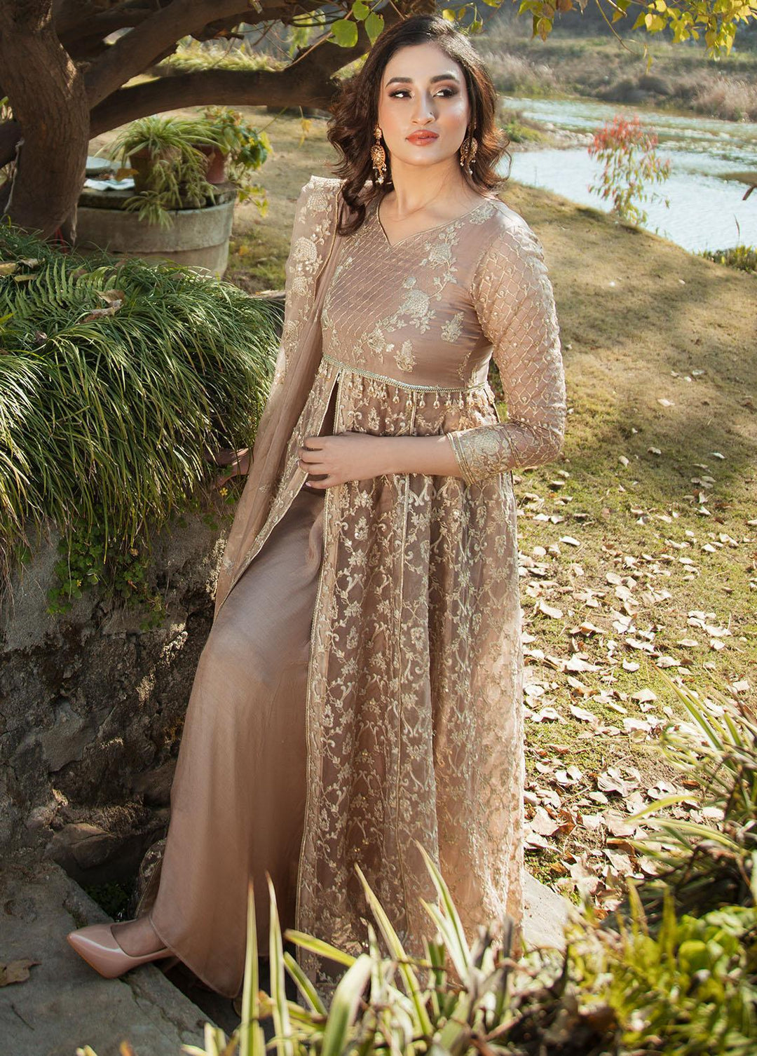 Misl-e-Barq By Malika Shahnaz Embroidered  Suits Unstitched 3 Piece MLS23MB 04 - Premium Collection