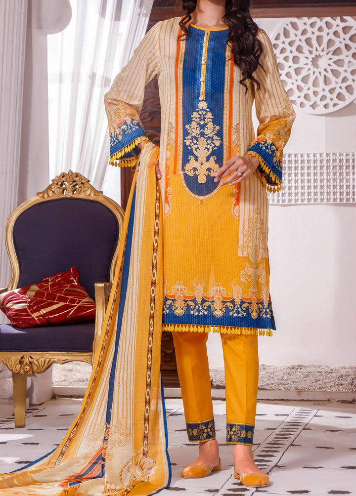 Misri By VS Textiles Printed Lawn Suits Unstitched 3 Piece VS22MP D-03 - Summer Collection