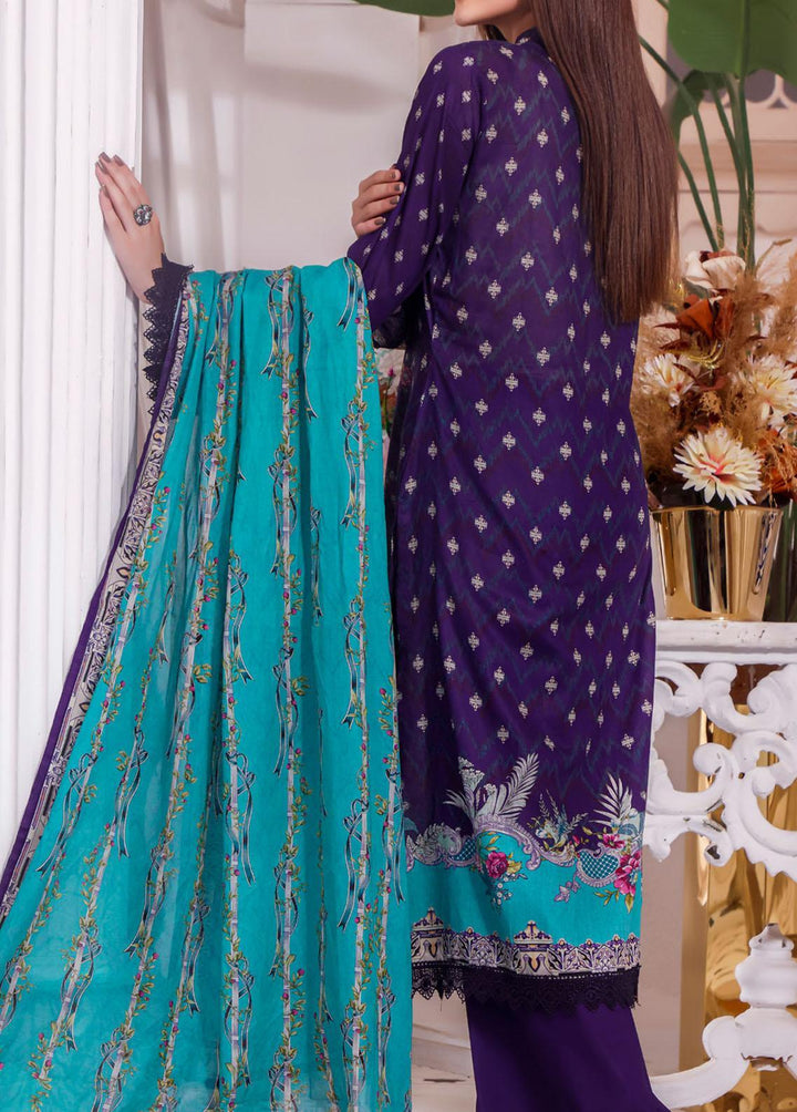 Misri By VS Textiles Printed Lawn Suits Unstitched 3 Piece VS22MP D-08B - Summer Collection
