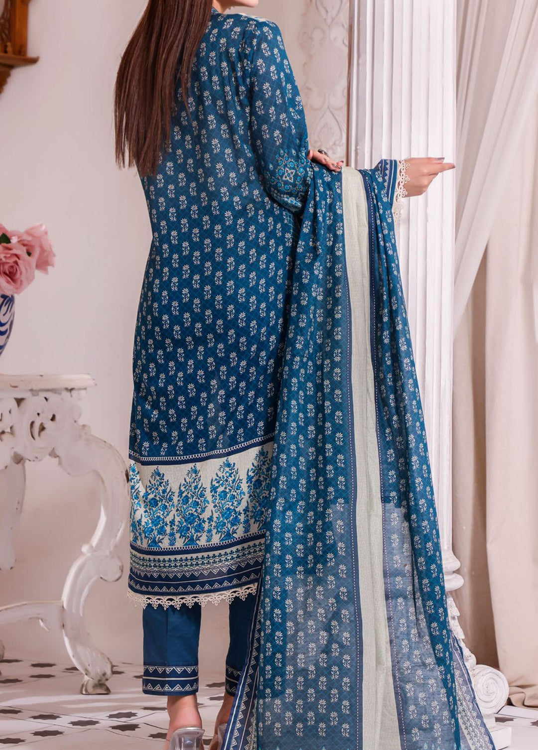 Misri By VS Textiles Printed Lawn Suits Unstitched 3 Piece VS22MP D-10A - Summer Collection