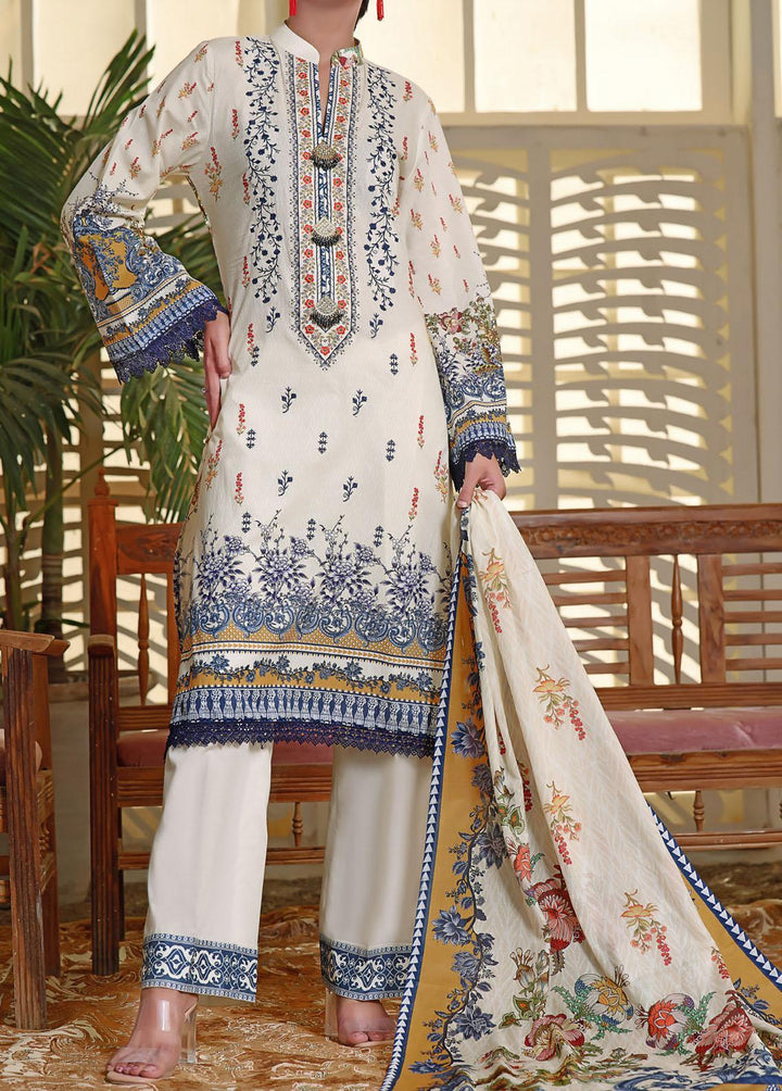 Misri By VS Textiles Embroidered Lawn Suits Unstitched 3 Piece VS23ME D-174 - Summer Collection