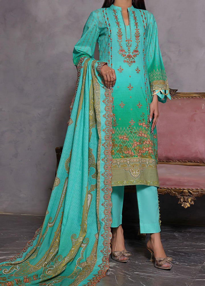 Misri By VS Textiles Embroidered Lawn Suits Unstitched 3 Piece VS23ME D-186 - Summer Collection