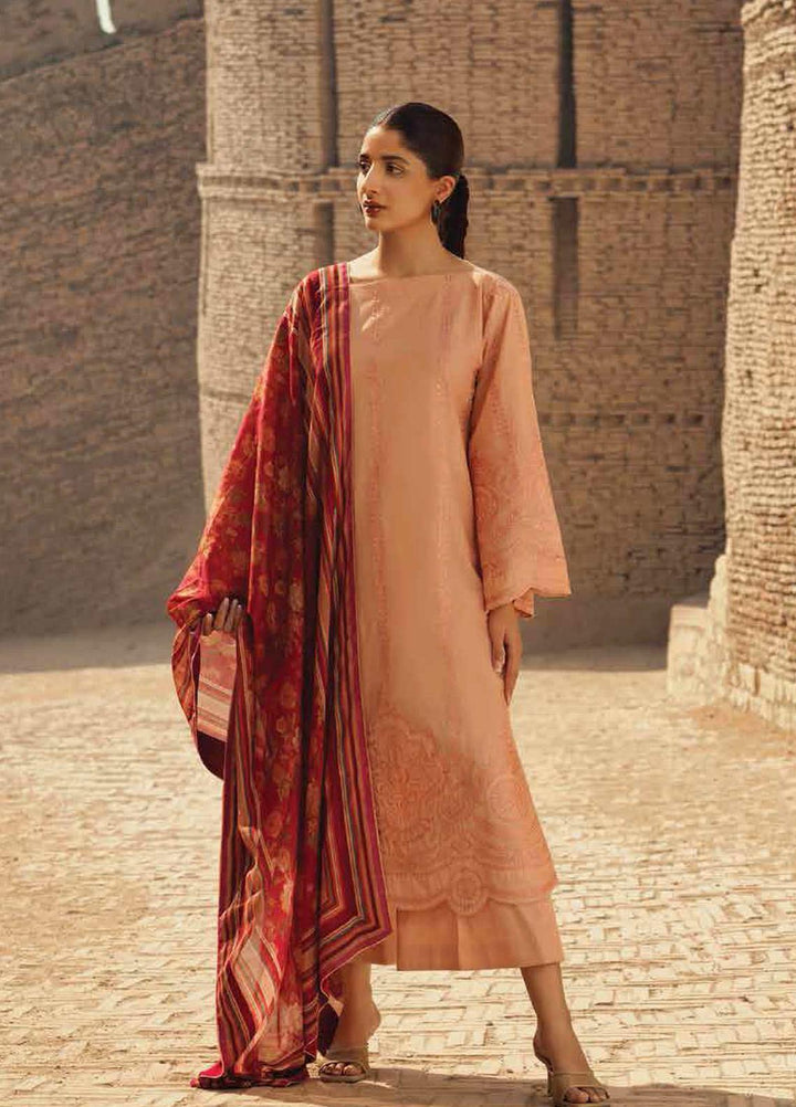 Mizaj By Tena Durrani Embroidered Lawn Suits Unstitched 3 Piece TD21M-2 19 Rapture - Summer Collection