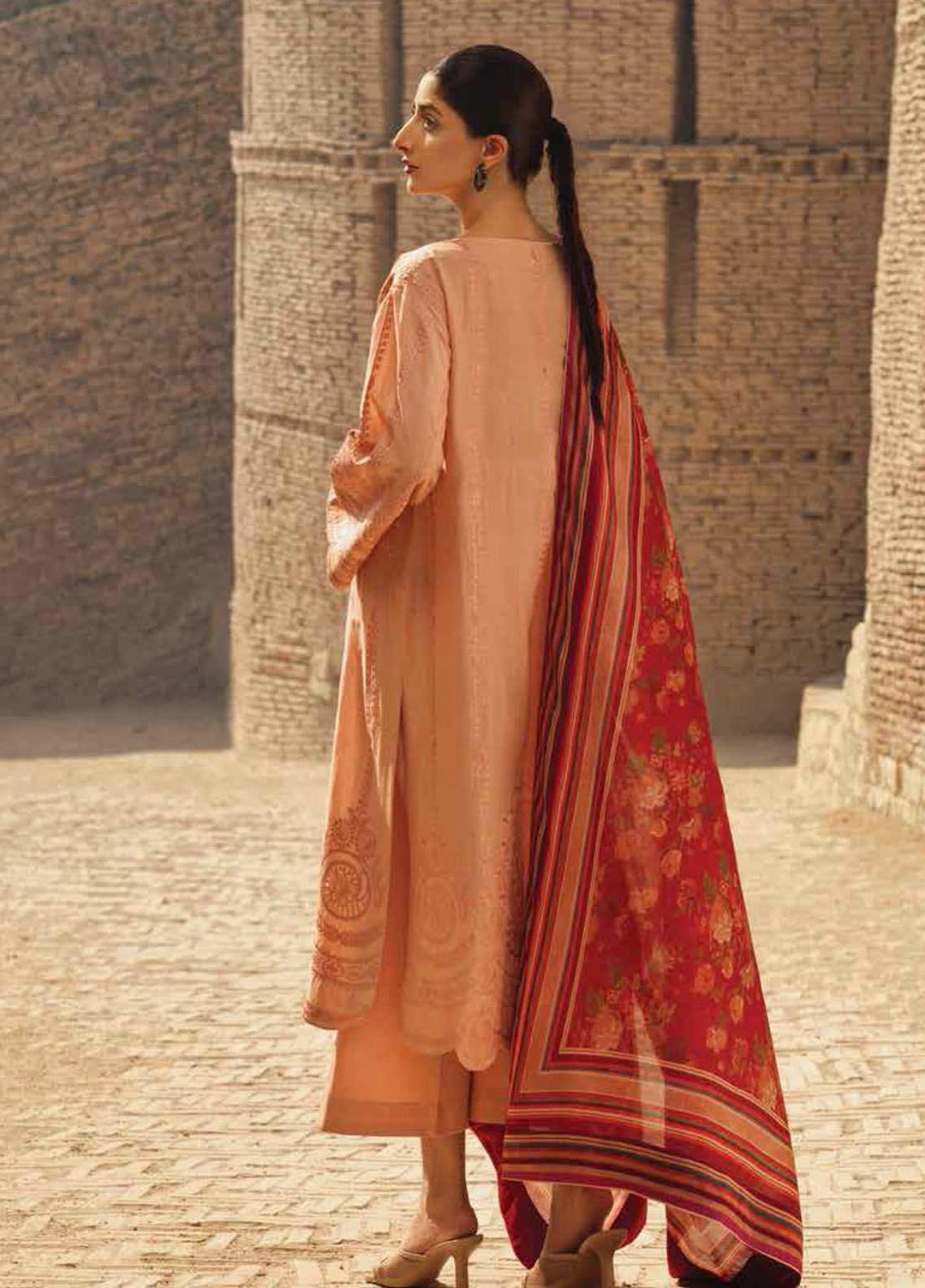 Mizaj By Tena Durrani Embroidered Lawn Suits Unstitched 3 Piece TD21M-2 19 Rapture - Summer Collection