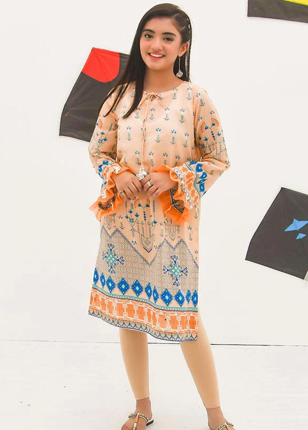 Modest Lawn Casual Kurti for Women -  MD23LK Zerin