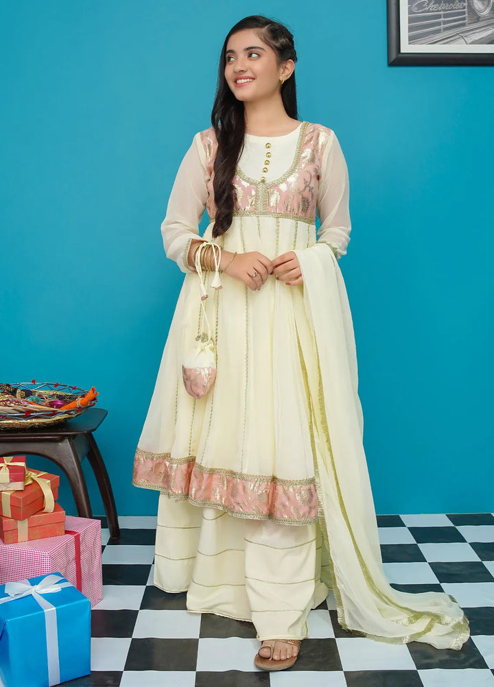 Modest Pret Printed Chiffon 3 Piece Suit Gulnaaz