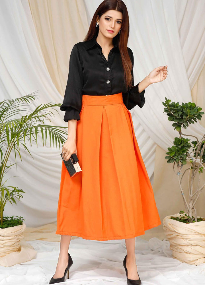 Modest Pret  Chiffon Top Silk Dreams W83-Black