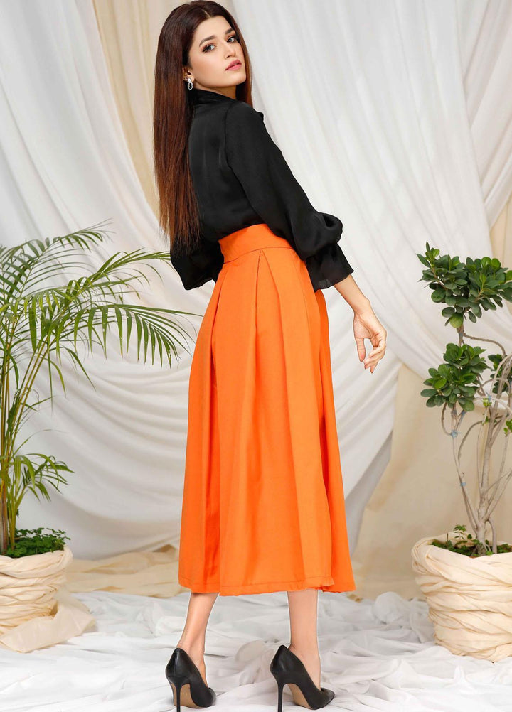 Modest Pret  Chiffon Top Silk Dreams W83-Black