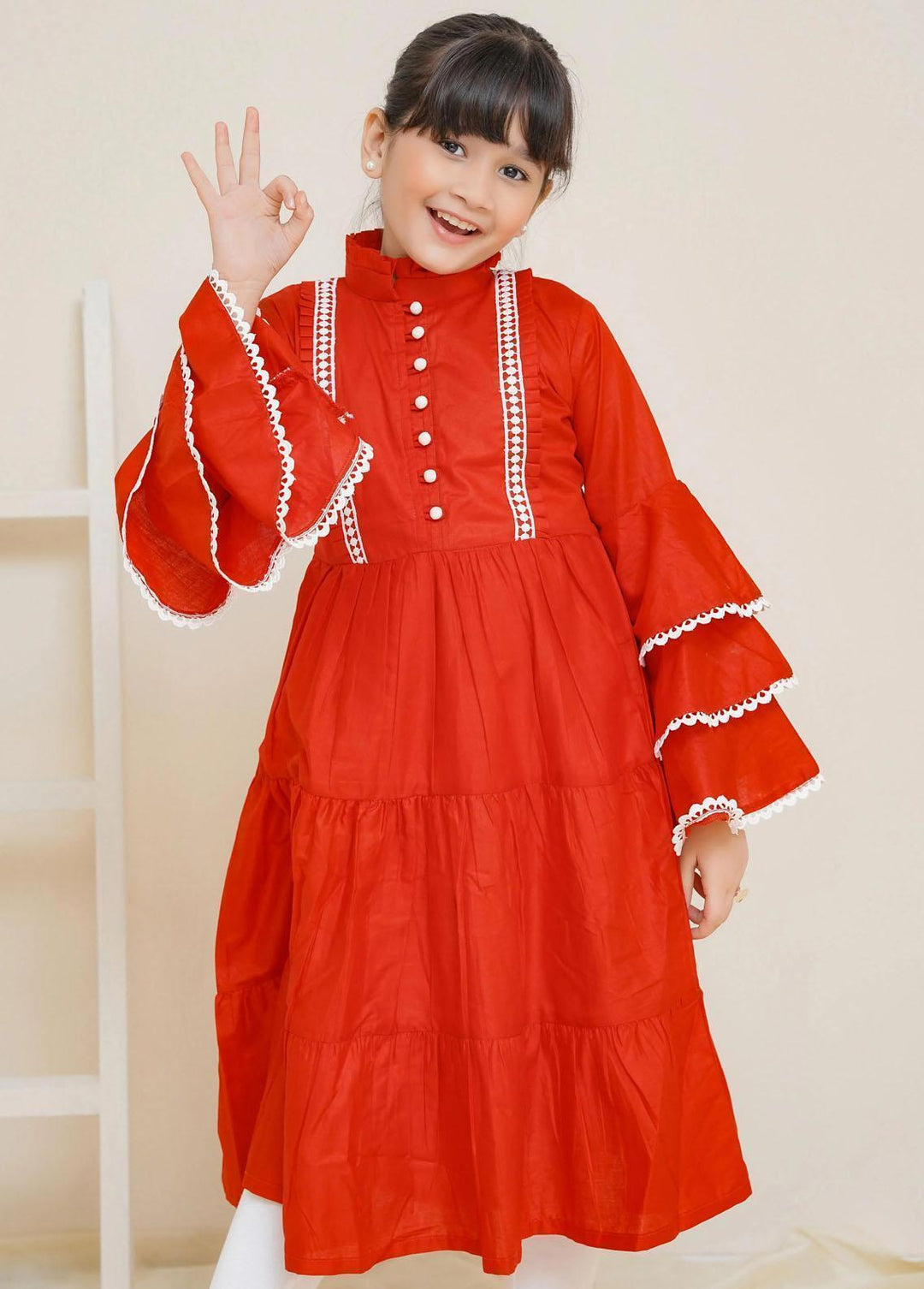 Modest  Pret Top for Girls -  MD23SV Aurora Haze