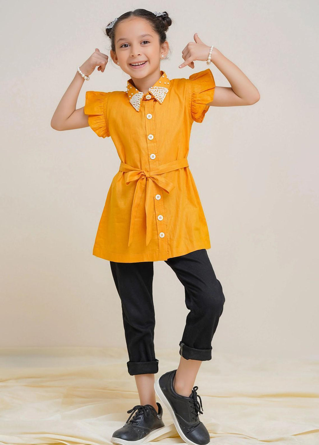Modest  Pret Girls Top -  MD23SV Autumn Mist