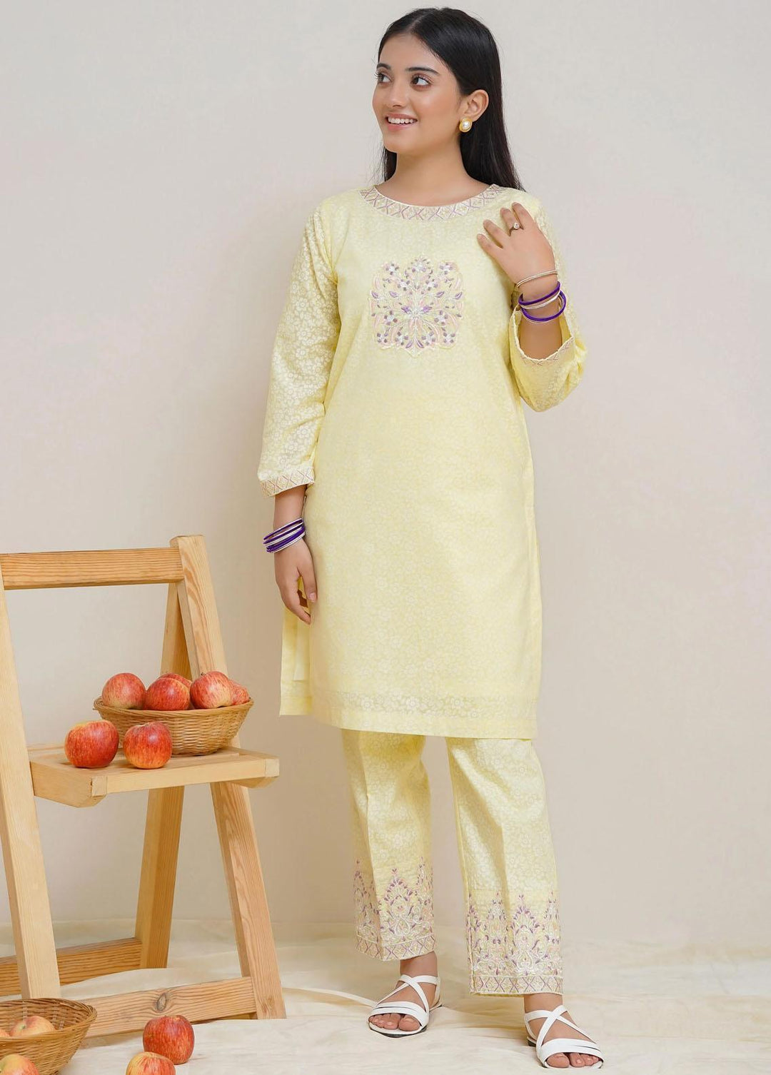 Modest  Pret 2 Piece Suit for Girls -  MD23SV Stardust Glimmer