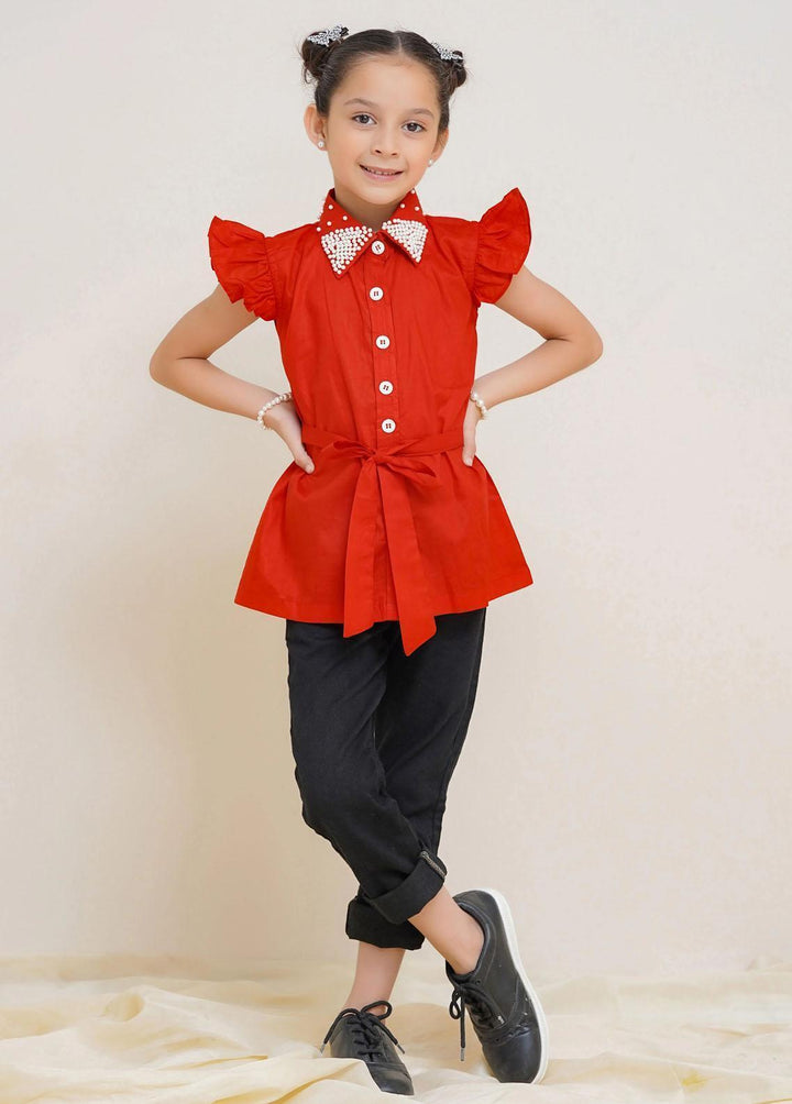 Modest  Pret Top for Girls -  MD23SV Willow Bloom