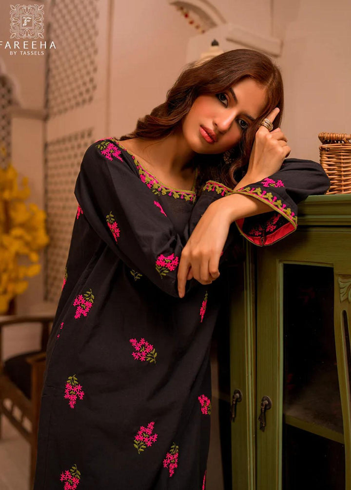 Tassels Pret  Lawn 2 Piece Suit FUSHIA