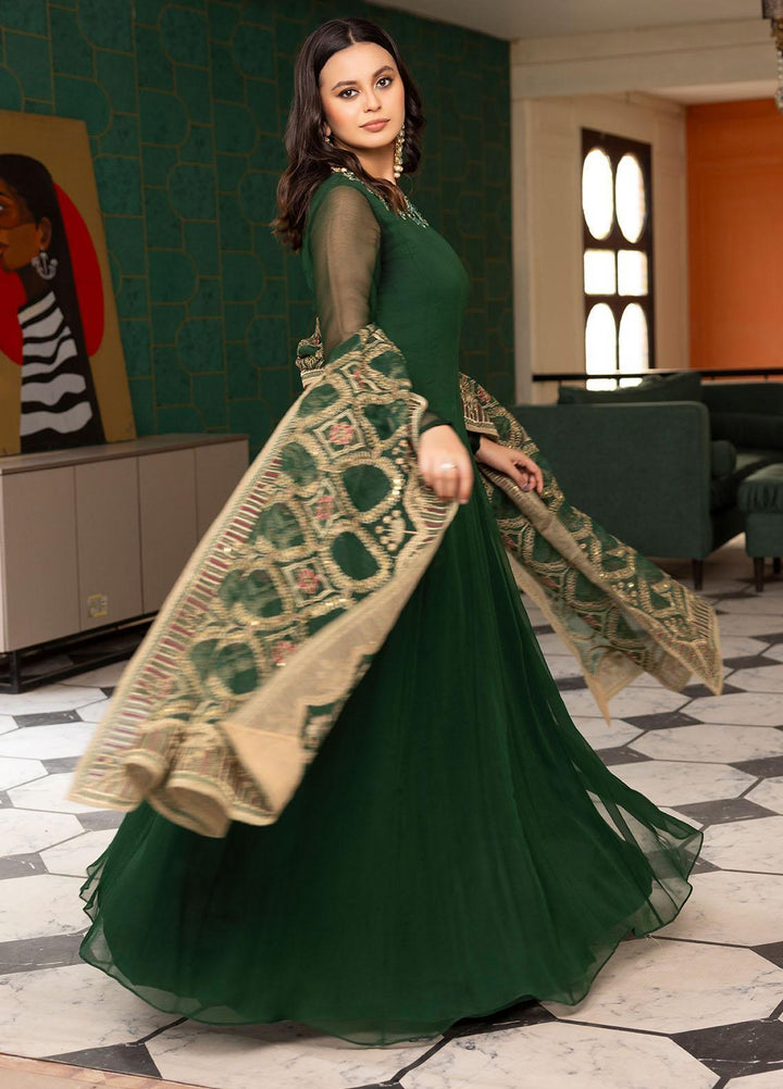 Mohagni Pret Embroidered  3 Piece Suit MGG-03