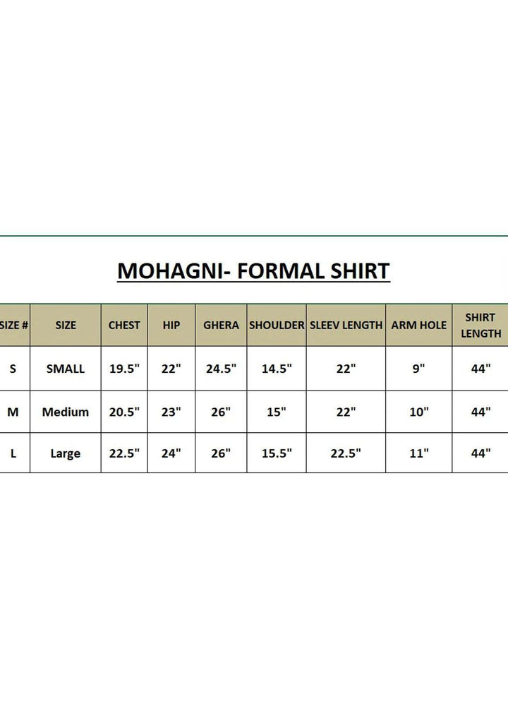 Mohagni Pret Embroidered Organza 2 Piece Suit MOP-15