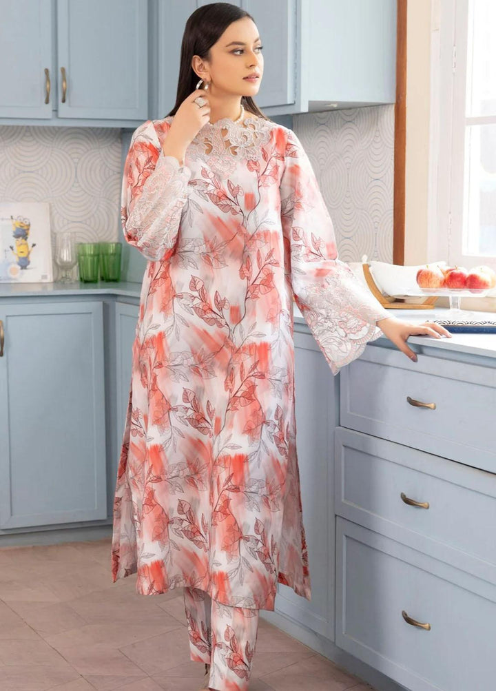 Mohagni Pret Embroidered Viscose 2 Piece Suit PLS-47