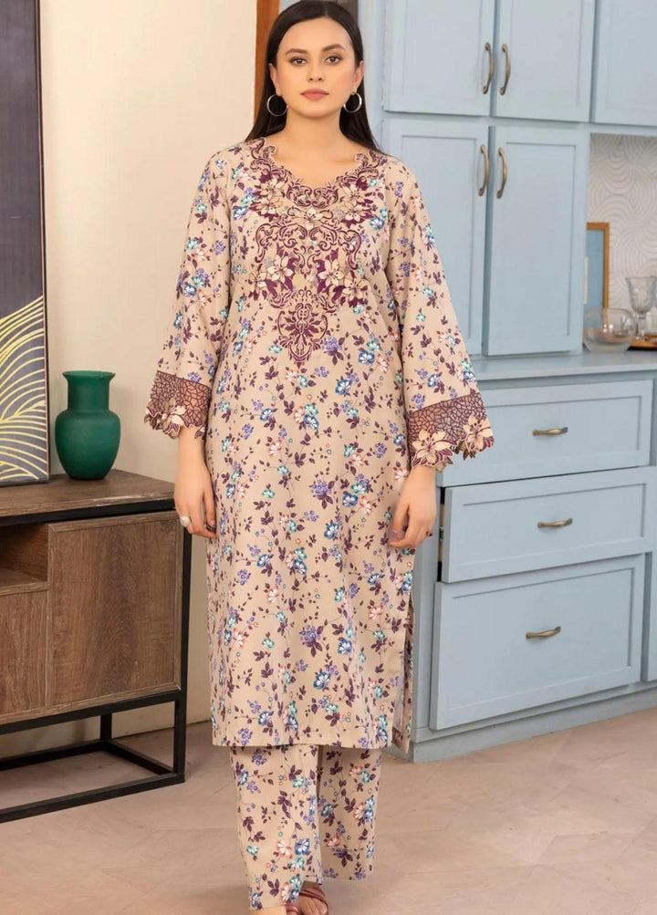 Mohagni Embroidered Viscose Suits Unstitched 2 Piece PLS-54 - Luxury Collection