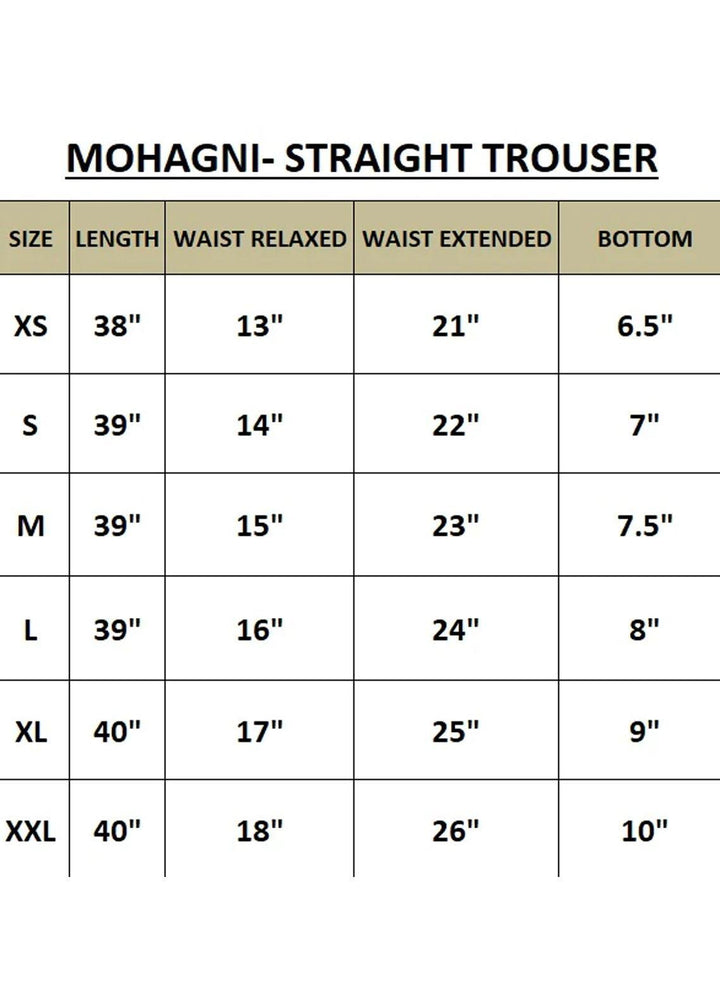 Mohagni Pret Plain Cotton Satin Trouser PT-21-04 MUD BROWN