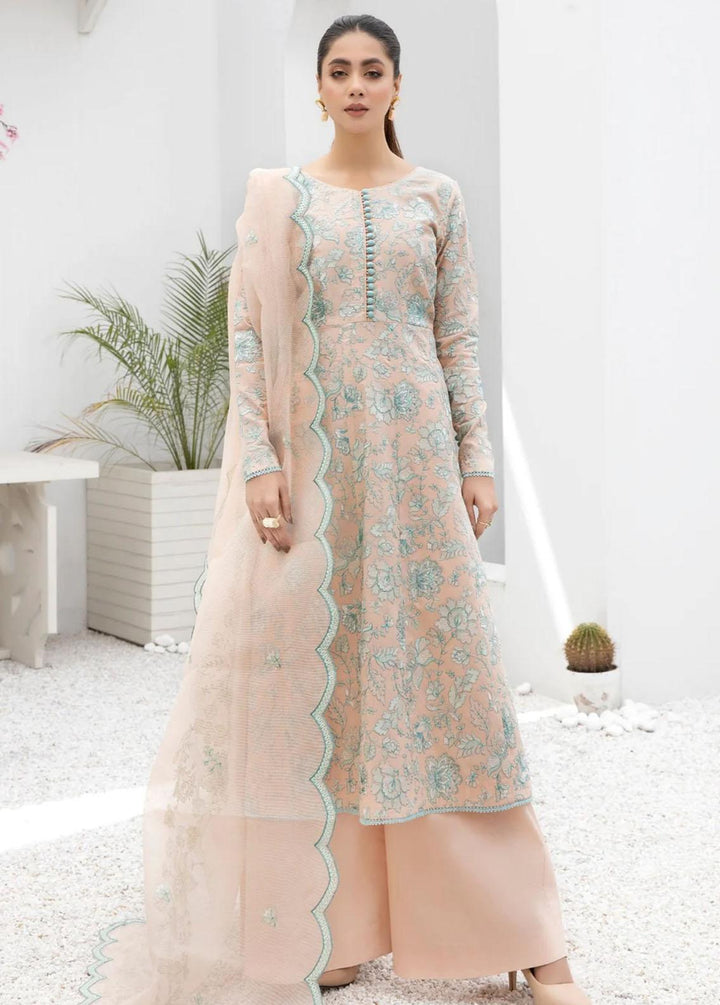 Mohagni Embroidered Lawn Suits Unstitched 3 Piece MGY-01 - Festive Collection