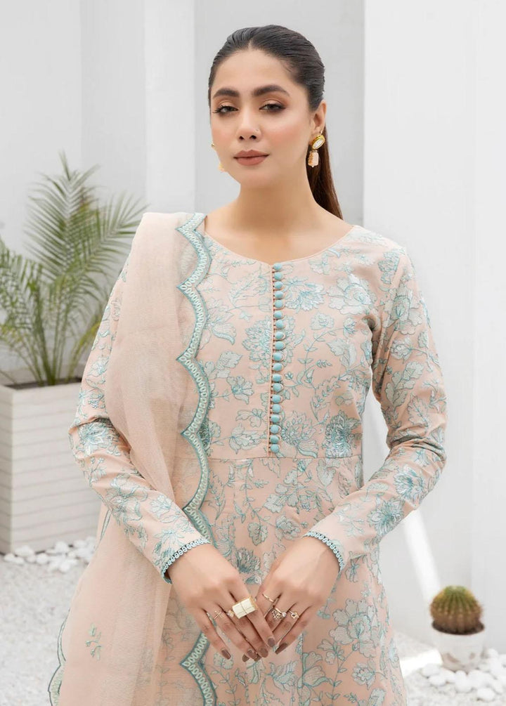 Mohagni Embroidered Lawn Suits Unstitched 3 Piece MGY-01 - Festive Collection