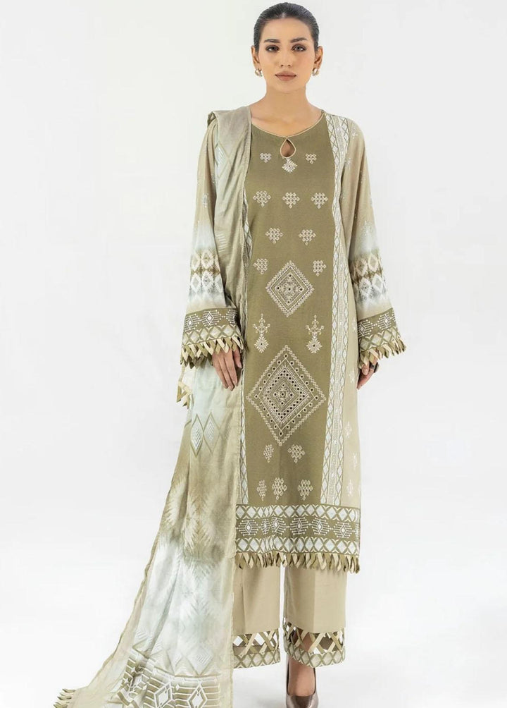 Mohagni Embroidered Lawn Suits Unstitched 2 Piece MED-01 - Luxury Collection