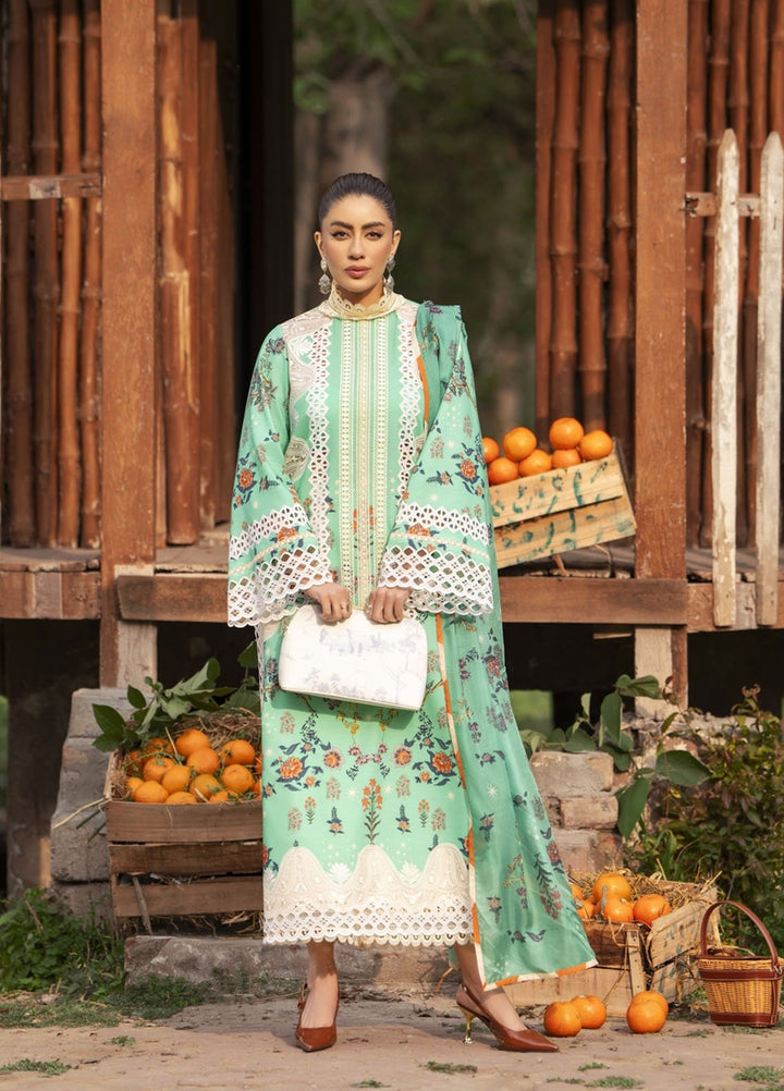 Moonstruck by Nosheen Khalid Pret Embroidered Lawn 3 Piece Suit Celestial Bloom