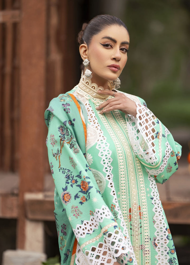 Moonstruck by Nosheen Khalid Pret Embroidered Lawn 3 Piece Suit Celestial Bloom