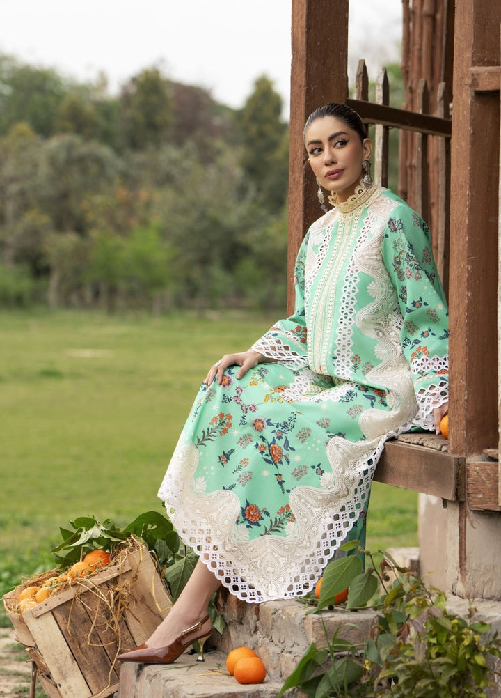 Moonstruck by Nosheen Khalid Pret Embroidered Lawn 3 Piece Suit Celestial Bloom