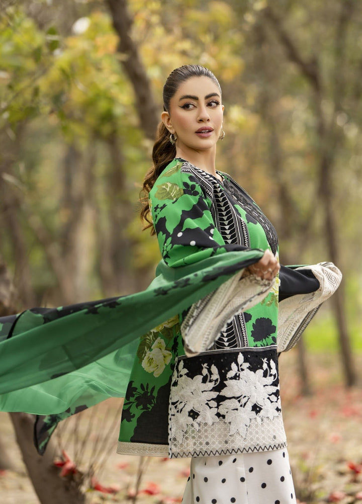 Moonstruck by Nosheen Khalid Pret Embroidered Lawn 3 Piece Suit Mellow Dots