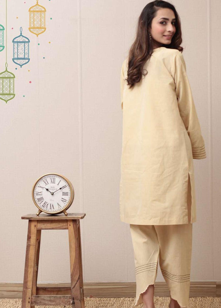 Mor to Go Embroidered Lawn Stitched 2 Piece Suit Esma
