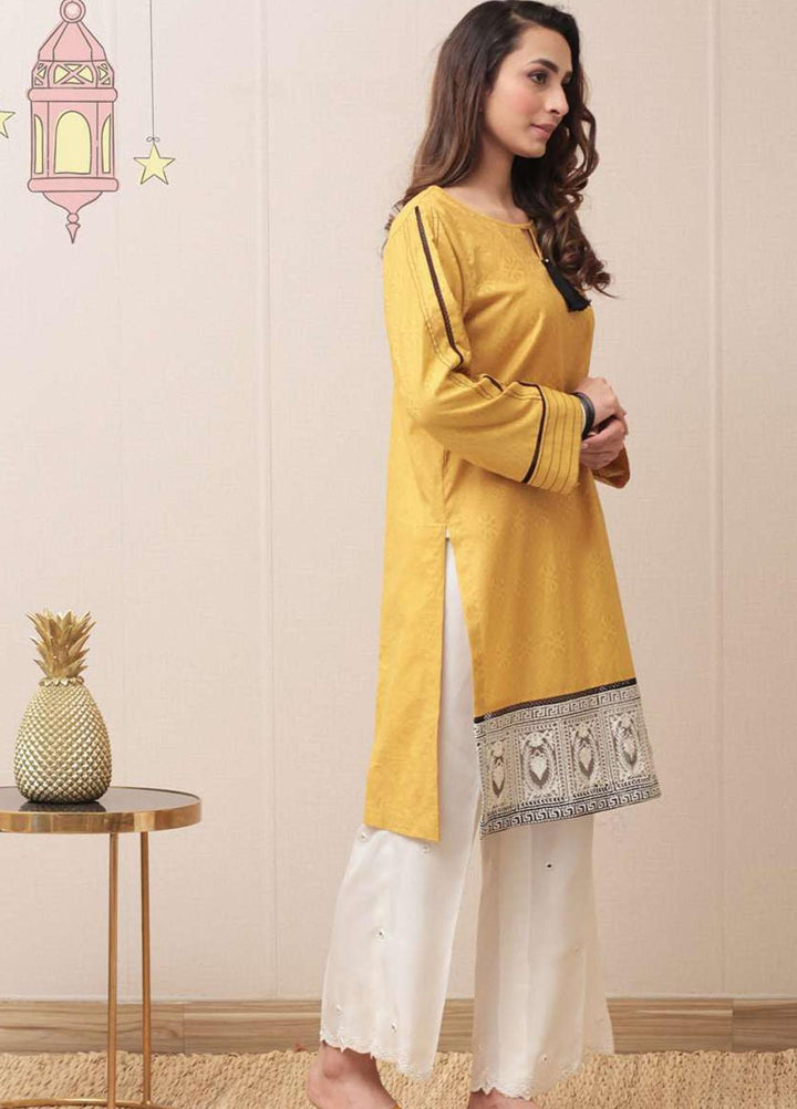 Mor to Go Embroidered Lawn Stitched Kurtis Zehra