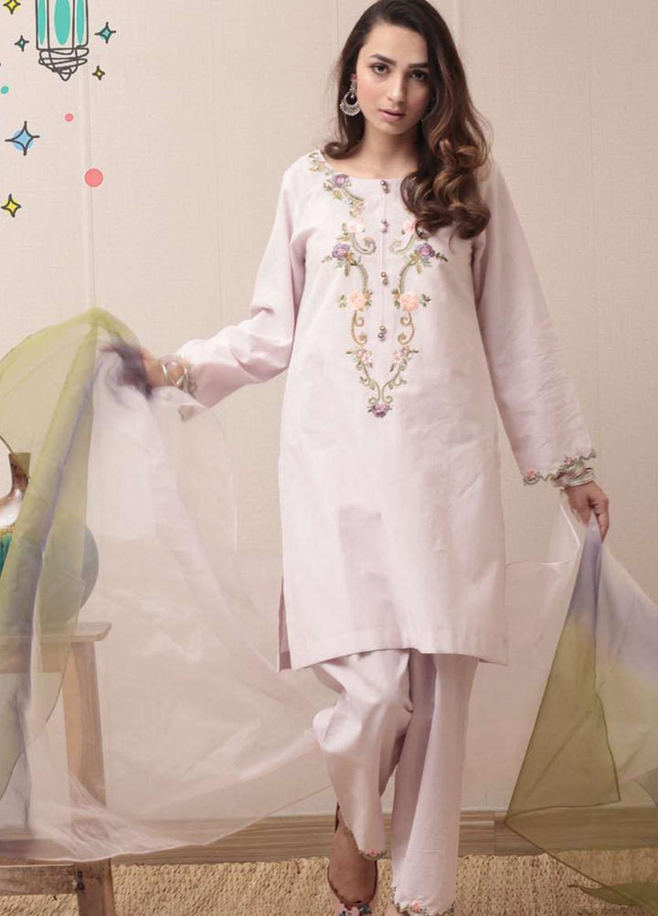 Mor to Go Embroidered Lawn Stitched 2 Piece Suit Zareen