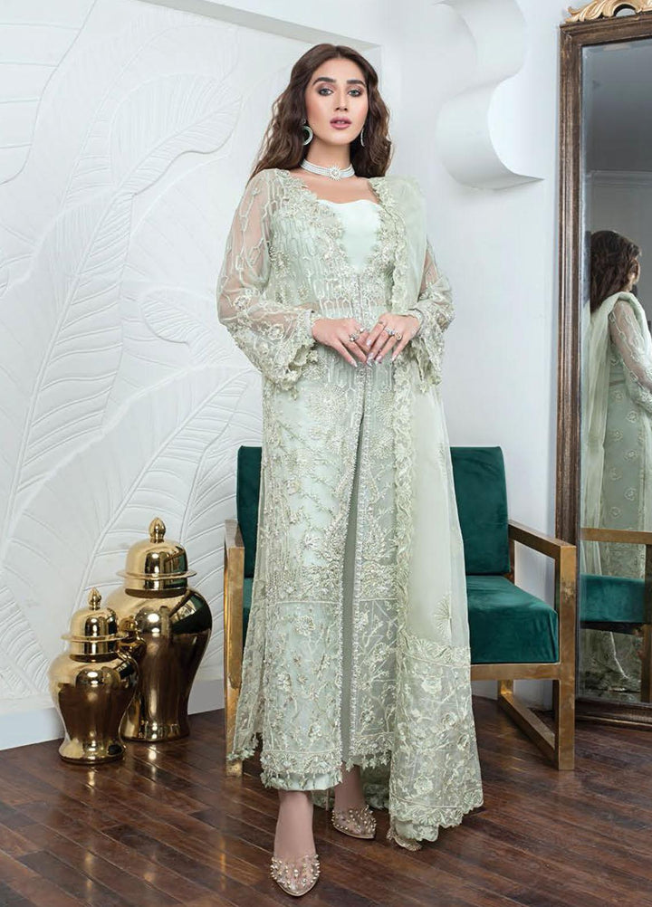 Maira Zunnorain Formal Pret  Organza 3 Piece Suit MRZ22MP MZF.03 FAKHTAI