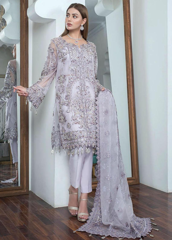 Maira Zunnorain Formal Pret  Organza 3 Piece Suit MRZ22MP MZF.05 NOOR