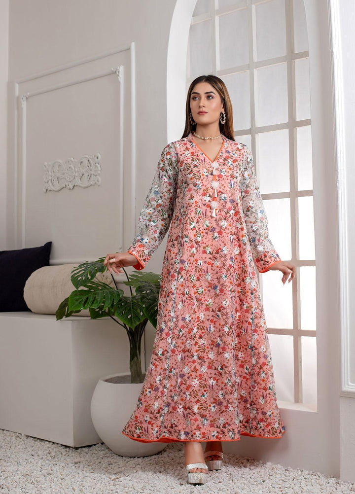 Mosaic Pret Luxury Organza 2 Piece MS21L FLOWER BOMB
