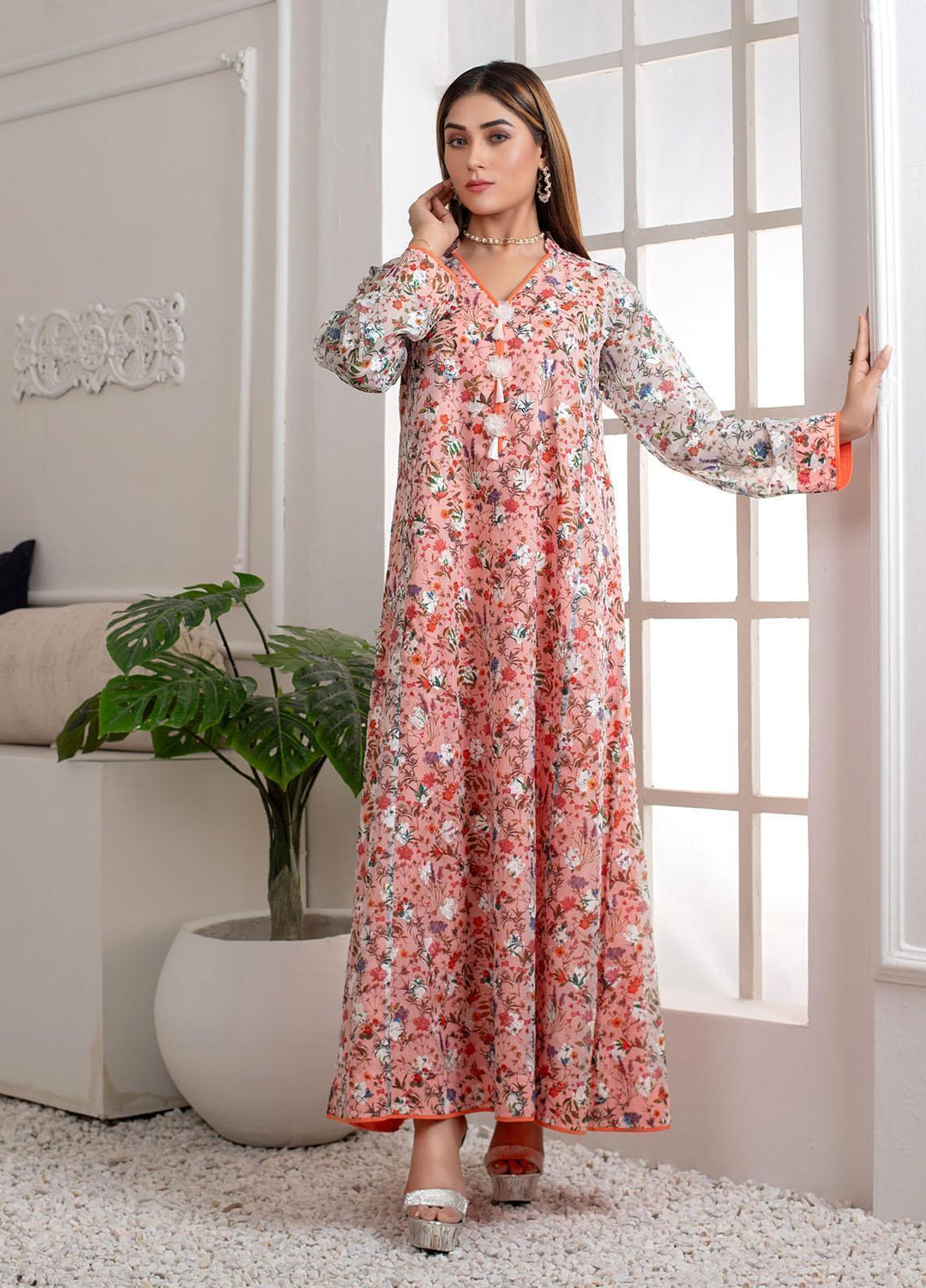 Mosaic Pret Luxury Organza 2 Piece MS21L FLOWER BOMB