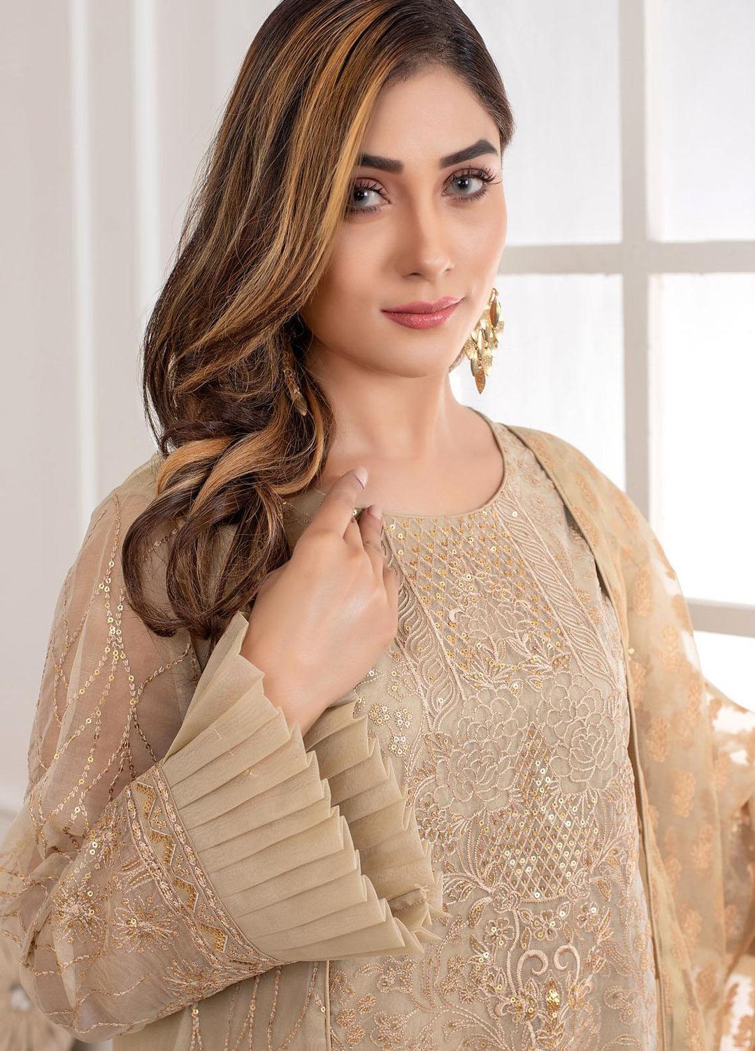 Mosaic Pret Luxury Organza 3 Piece MS21L JASMIN