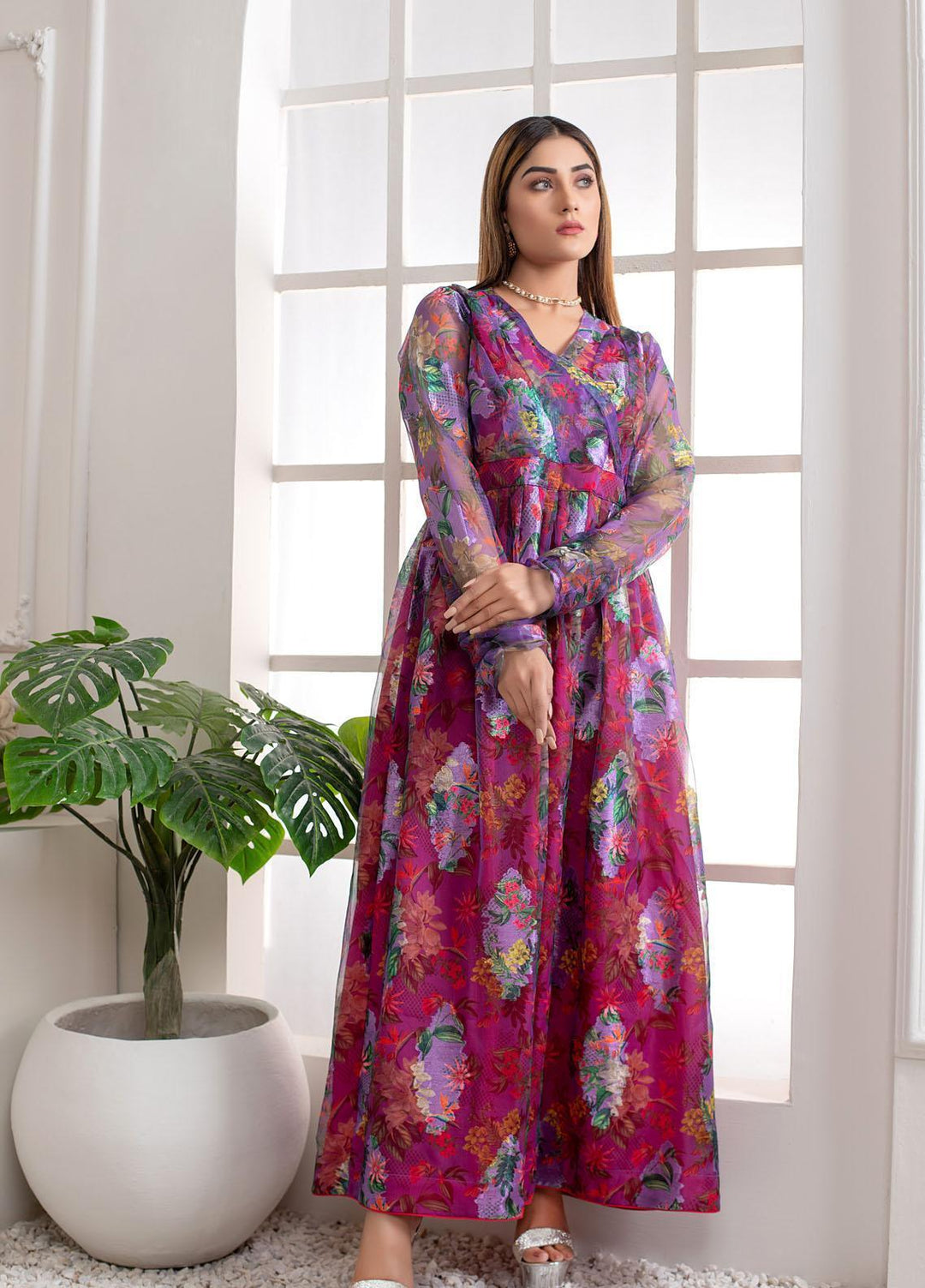 Mosaic Pret Luxury Organza 2 Piece MS21L LYLAC