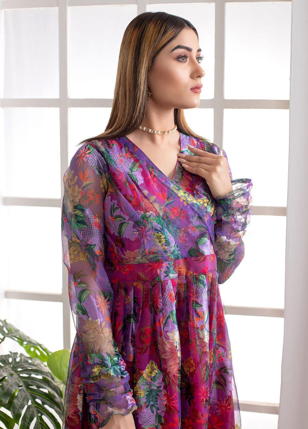 Mosaic Pret Luxury Organza 2 Piece MS21L LYLAC