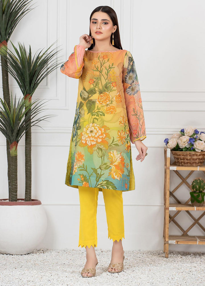 Mosaic Casual Pret  Organza 2 Piece BRIGHT DAISY