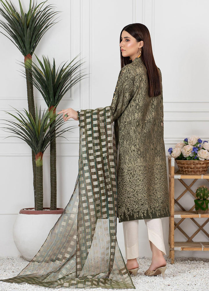 Mosaic Casual Pret  Cotton Jacquard 3 Piece BANARSI